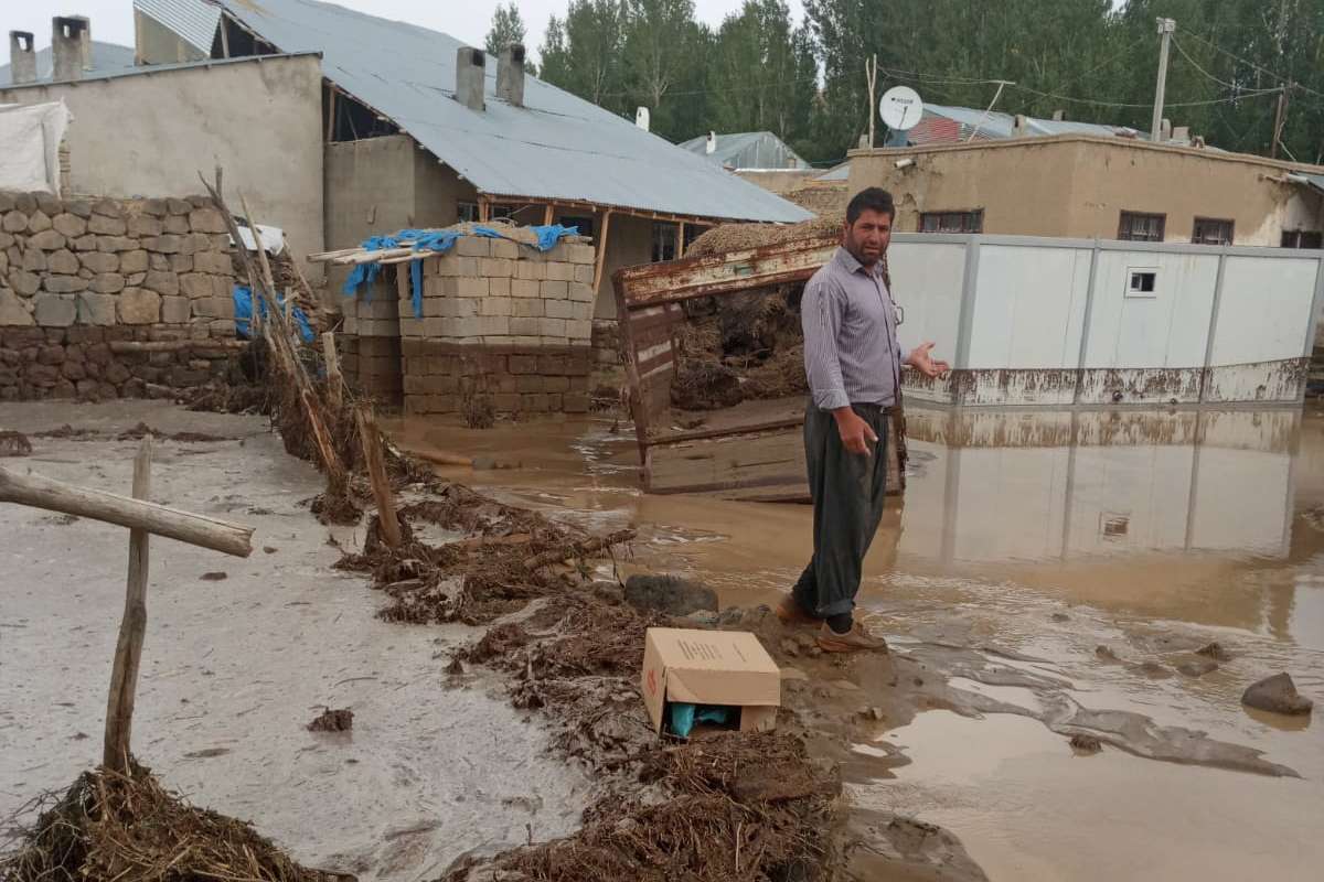 Van'ın Başkale ilçesinde sel felaketi Van'ın Başkale ilçesinde sel felaketi